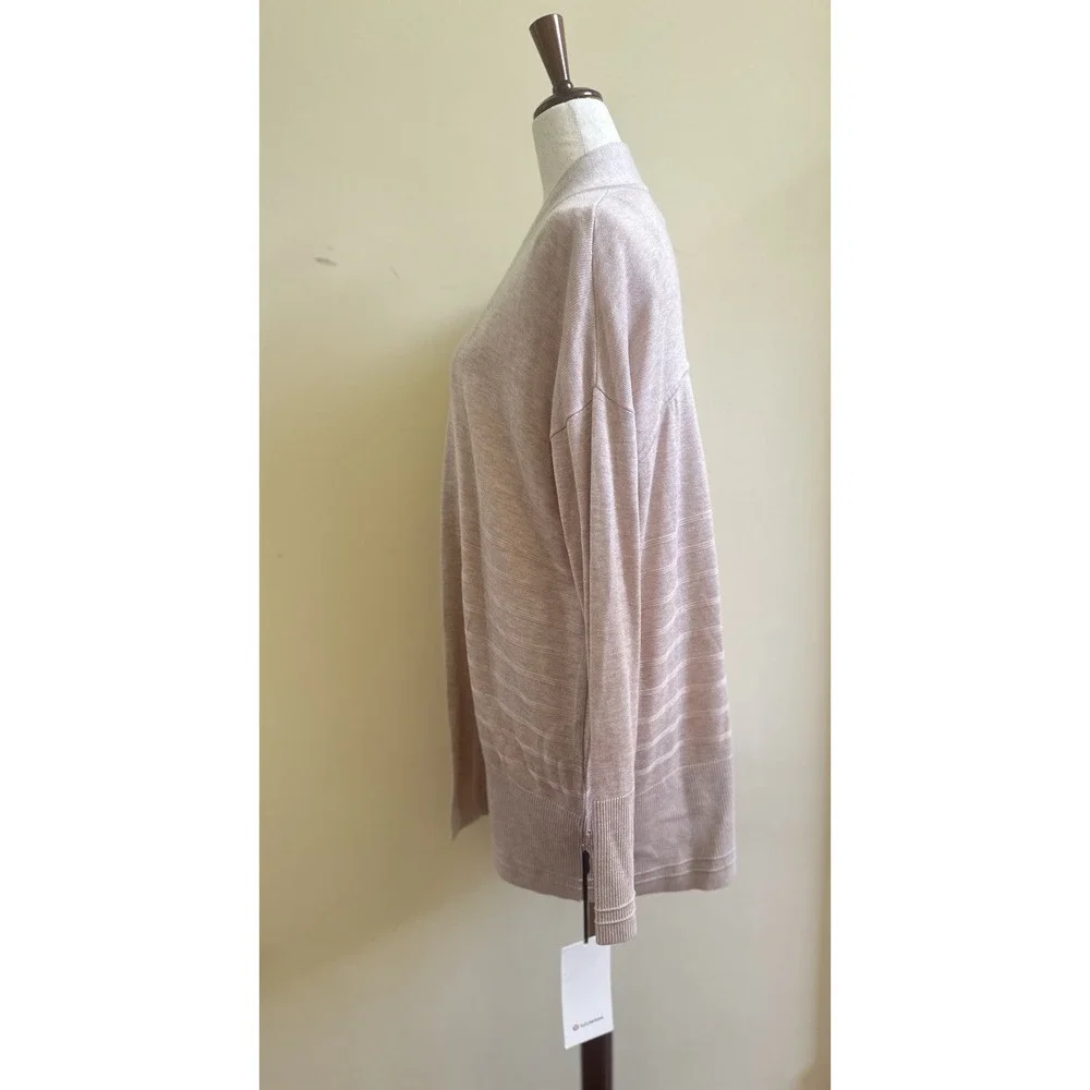 $168 NWT Lululemon Graceful Embrace Wrap *Cashlu Soft Size 4 PInk Bliss